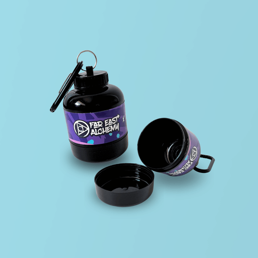 Portable Protein Powder Supplement Keyring
