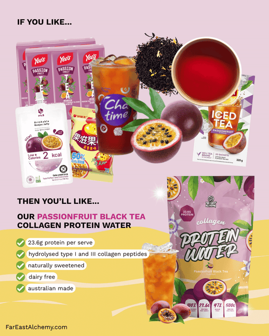 Collagen Protein Water - Passionfruit Black Tea